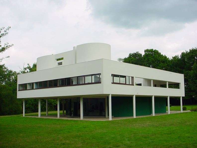 Villa Savoye, de Le Corbusier