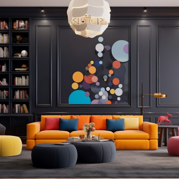 Cores no Design de Interiores Luxuosos