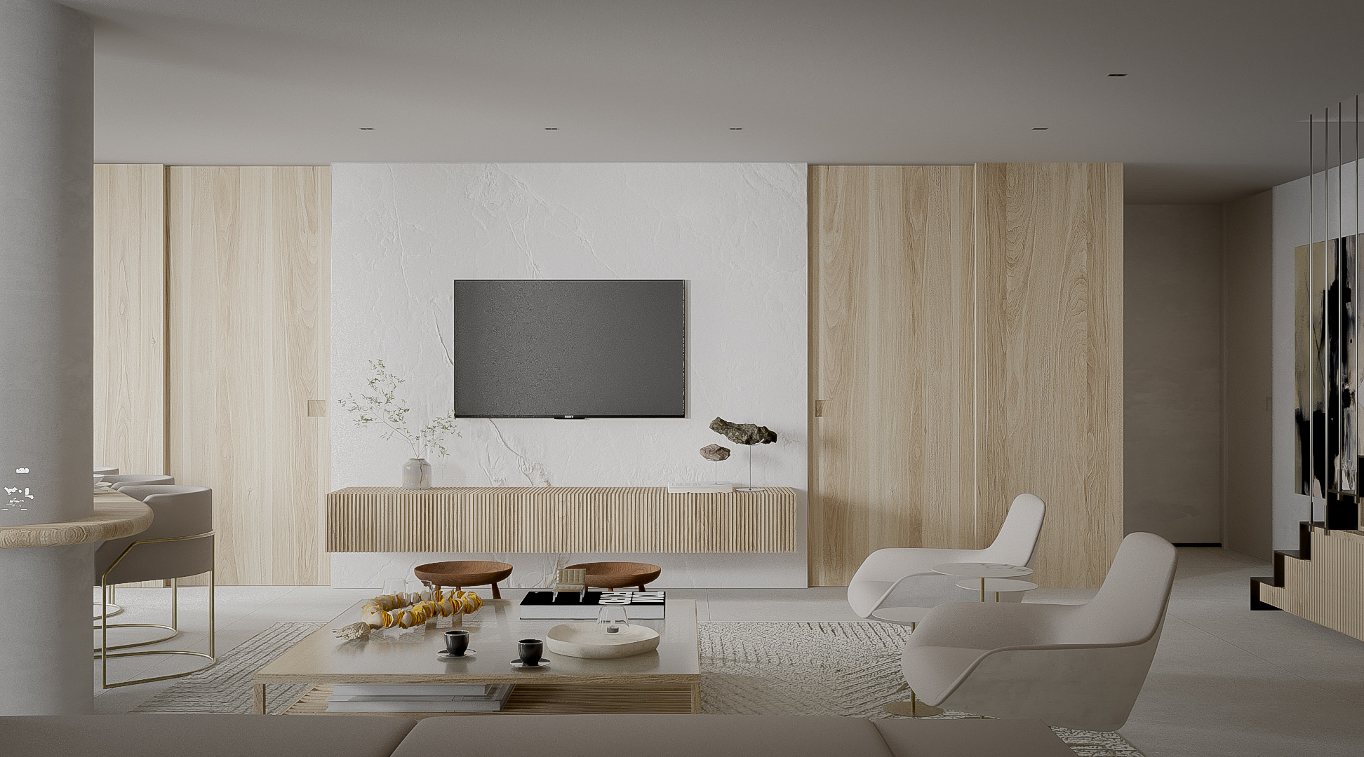 Design de interiores na Barra da Tijuca com projeto de alto padrão